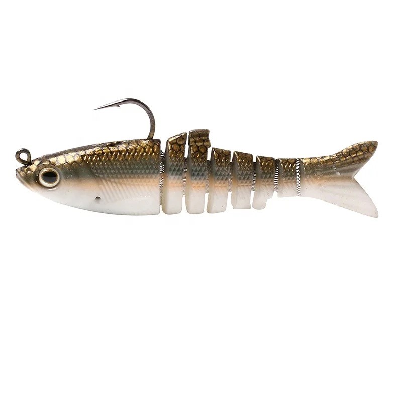 SHADS SWIM SHAD BROWN BACK MULLET