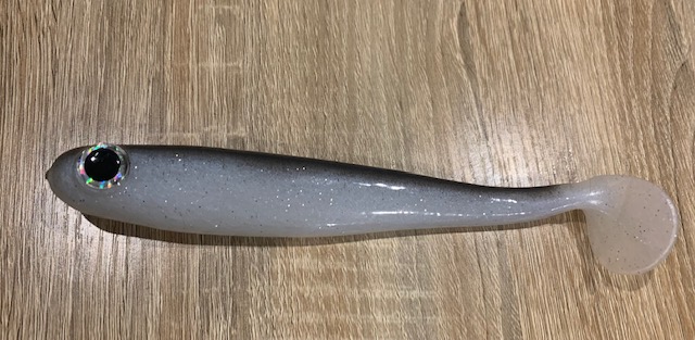 7.5 INCH HOLLOW SHAD BLACK BACK SHAD 7.5 INCH HOLLOW SHAD BLACK BACK SHAD