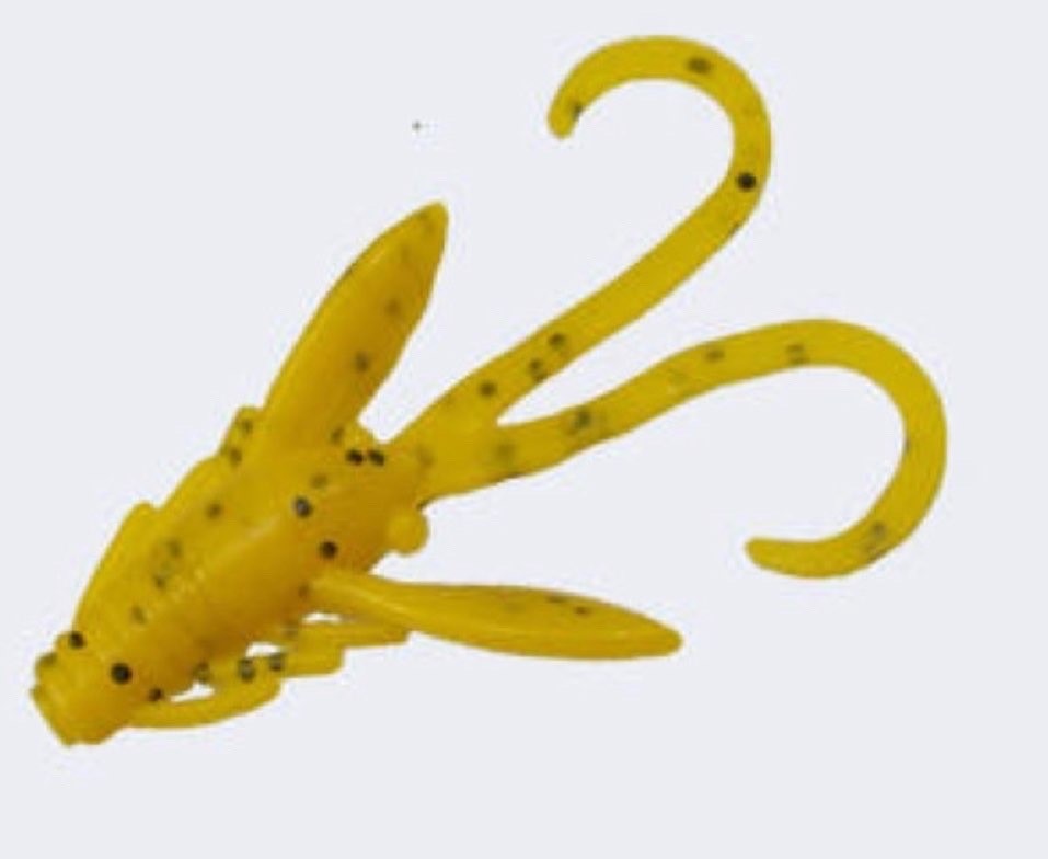 2 INCH SCENTED CRAW YELLOW CRAY